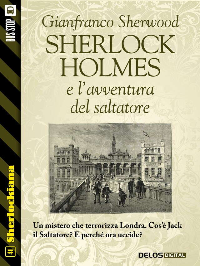 Boekomslag van Sherlock Holmes e l’avventura del saltatore
