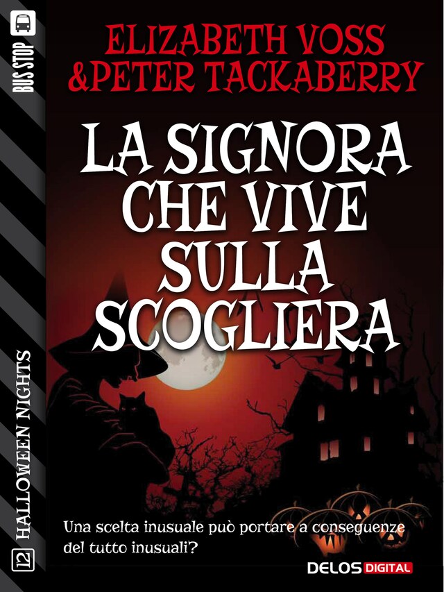 Portada de libro para La signora che vive sulla scogliera