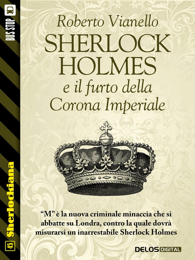 Portada de libro para Sherlock Holmes e il furto della Corona Imperiale