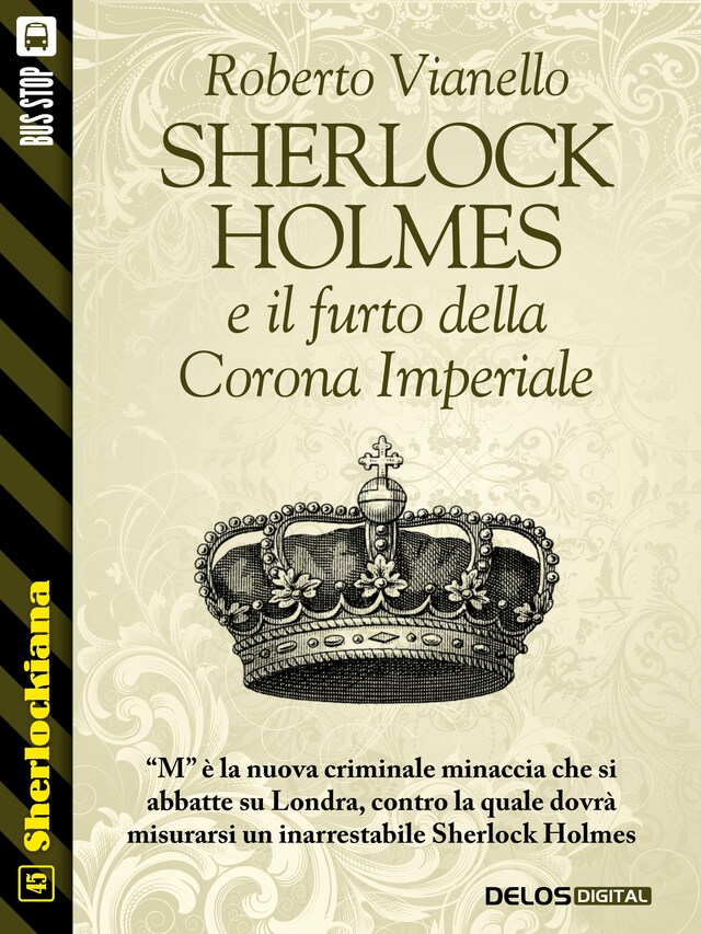 Kirjankansi teokselle Sherlock Holmes e il furto della Corona Imperiale