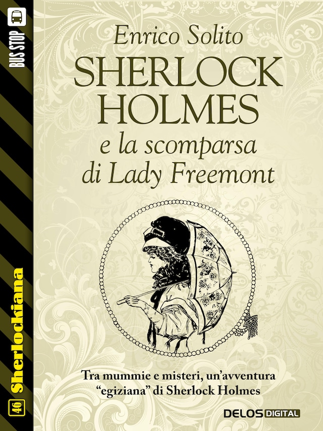 Book cover for Sherlock Holmes e la scomparsa di Lady Freemont