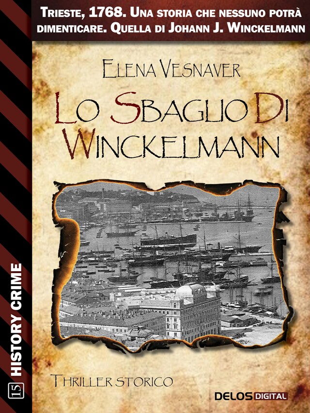 Buchcover für Lo sbaglio di Winckelmann