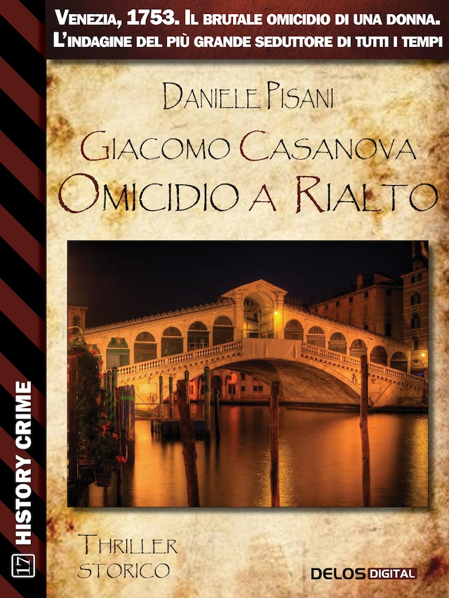 Okładka książki dla Giacomo Casanova Omicidio a Rialto