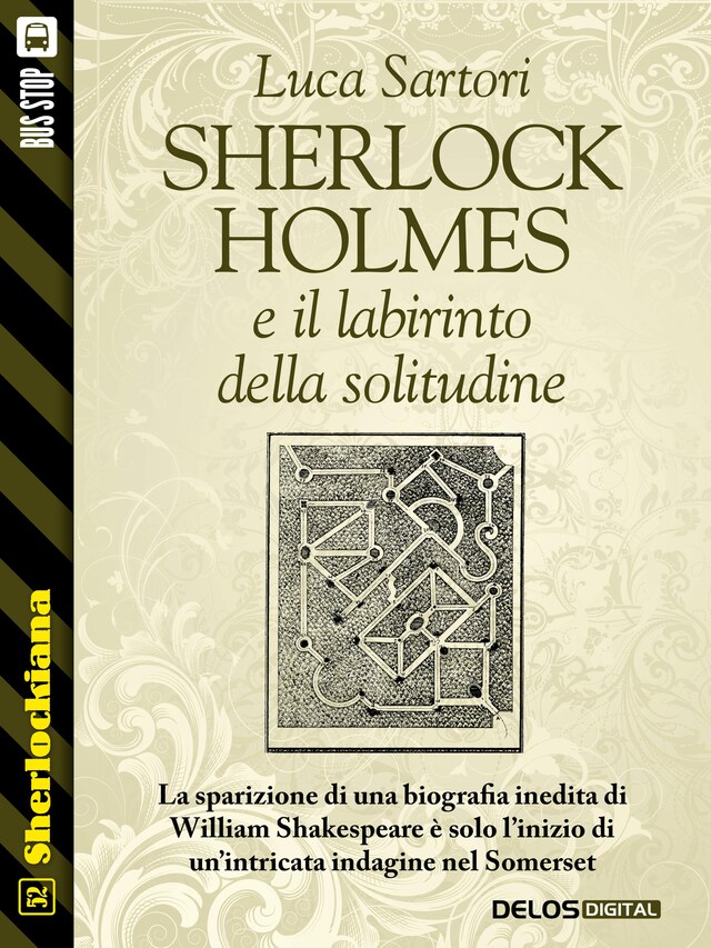 Couverture de livre pour Sherlock Holmes e il labirinto della solitudine