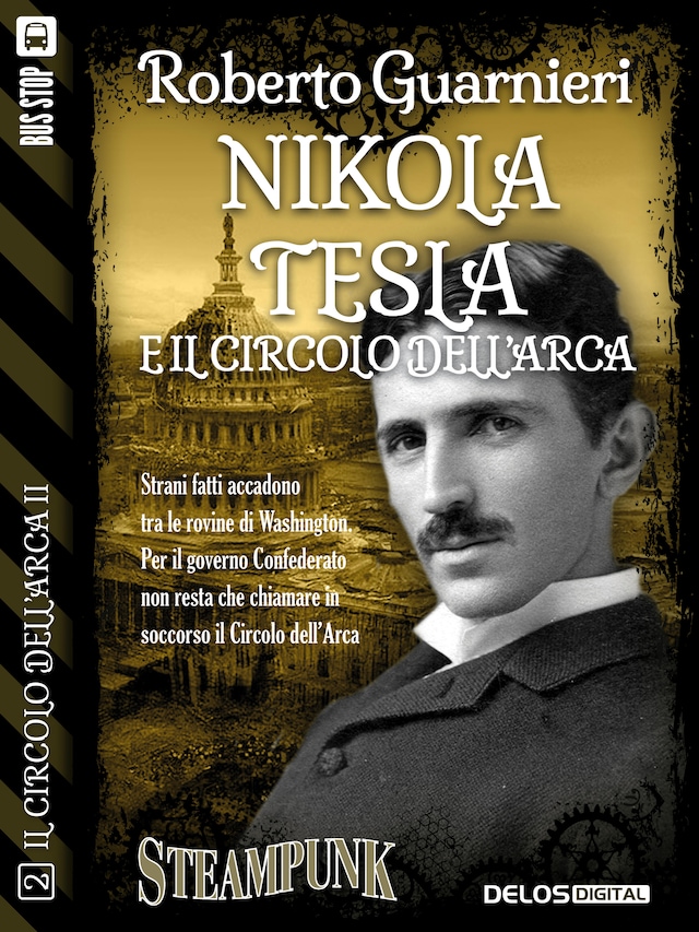 Book cover for Nikola Tesla e il Circolo dell'Arca