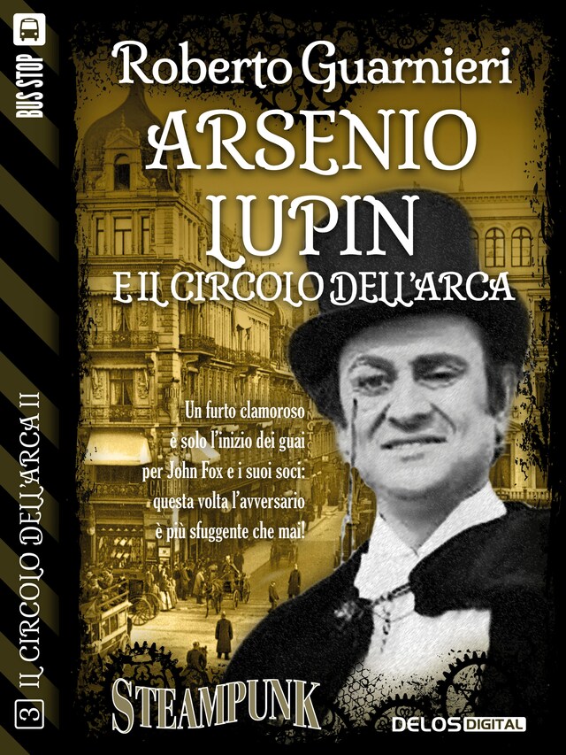 Book cover for Arsenio Lupin e il Circolo dell'Arca