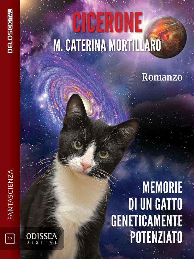 Buchcover für Cicerone - Memorie di un gatto geneticamente potenziato