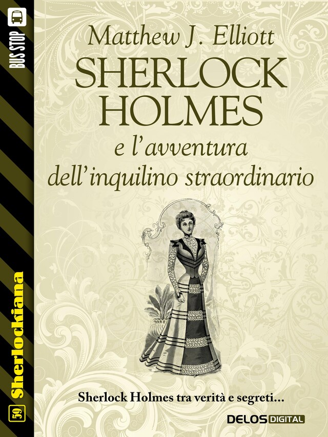 Couverture de livre pour Sherlock Holmes e l'avventura dell'inquilino straordinario