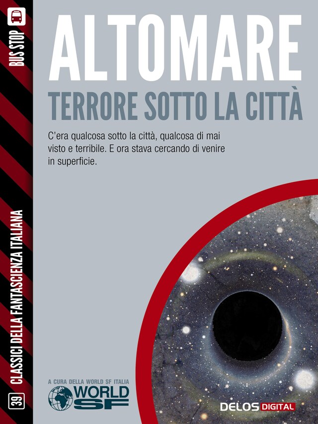 Couverture de livre pour Terrore sotto la città