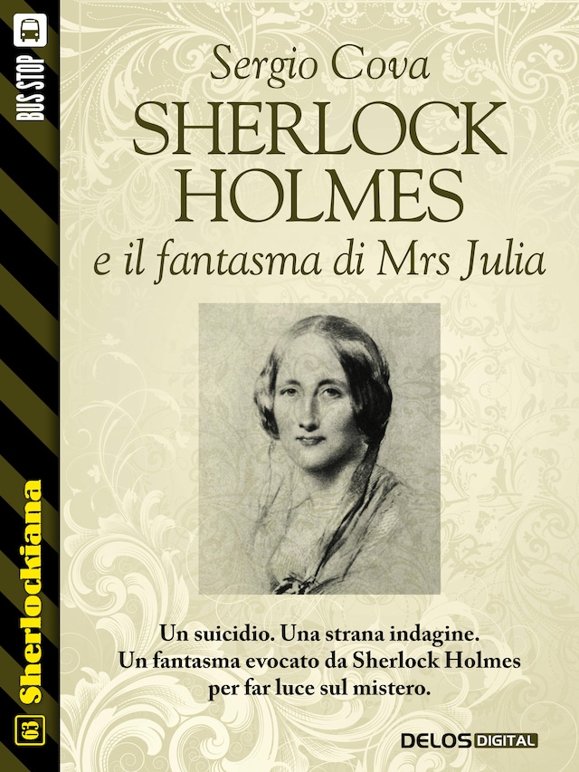 Book cover for Sherlock Holmes e il fantasma di Mrs Julia