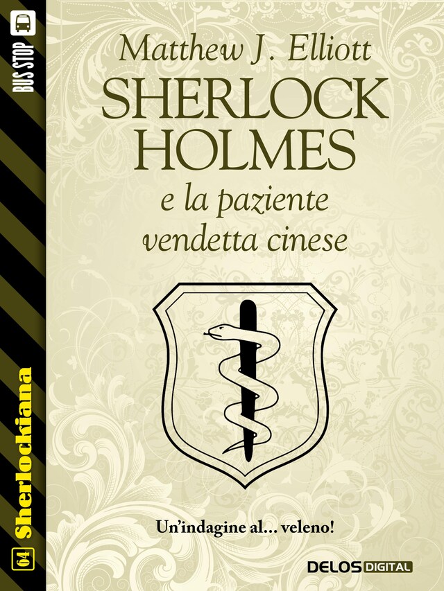 Couverture de livre pour Sherlock Holmes e la paziente vendetta cinese