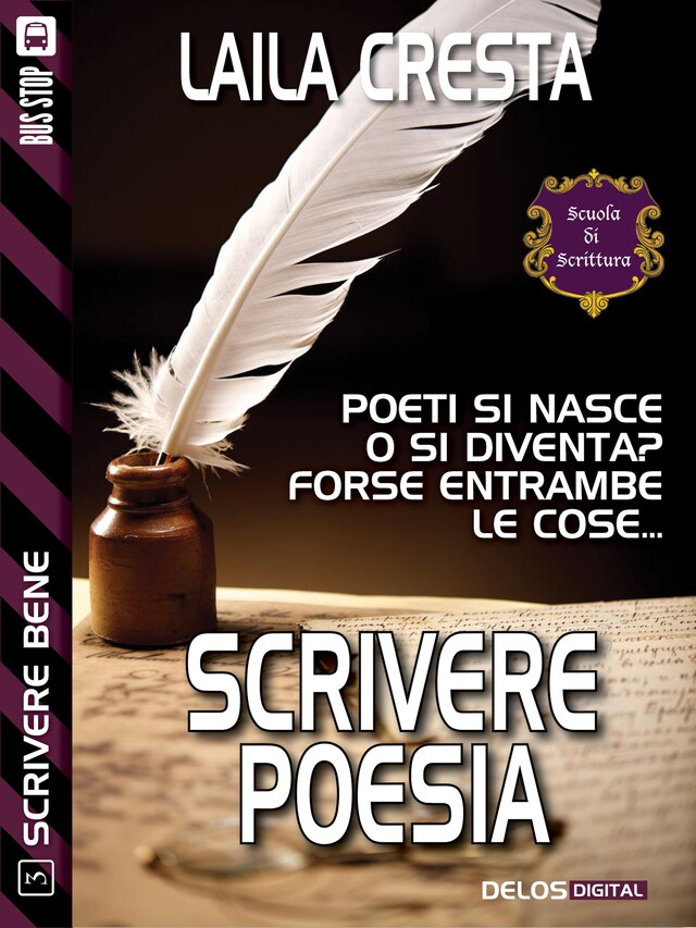 Book cover for Scrivere poesia