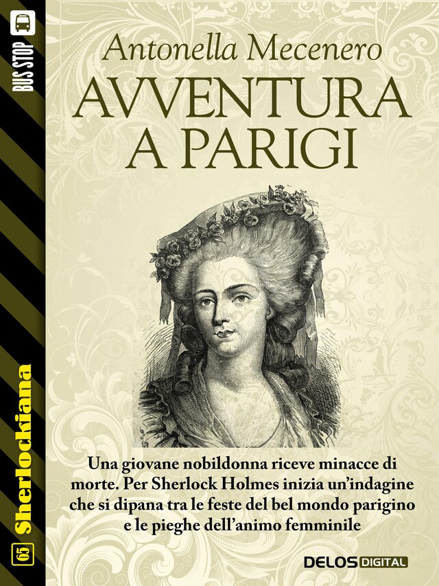 Portada de libro para Avventura a Parigi