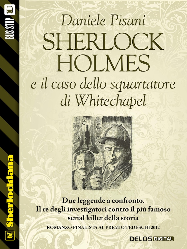 Copertina del libro per Sherlock Holmes e il caso dello squartatore di Whitechapel