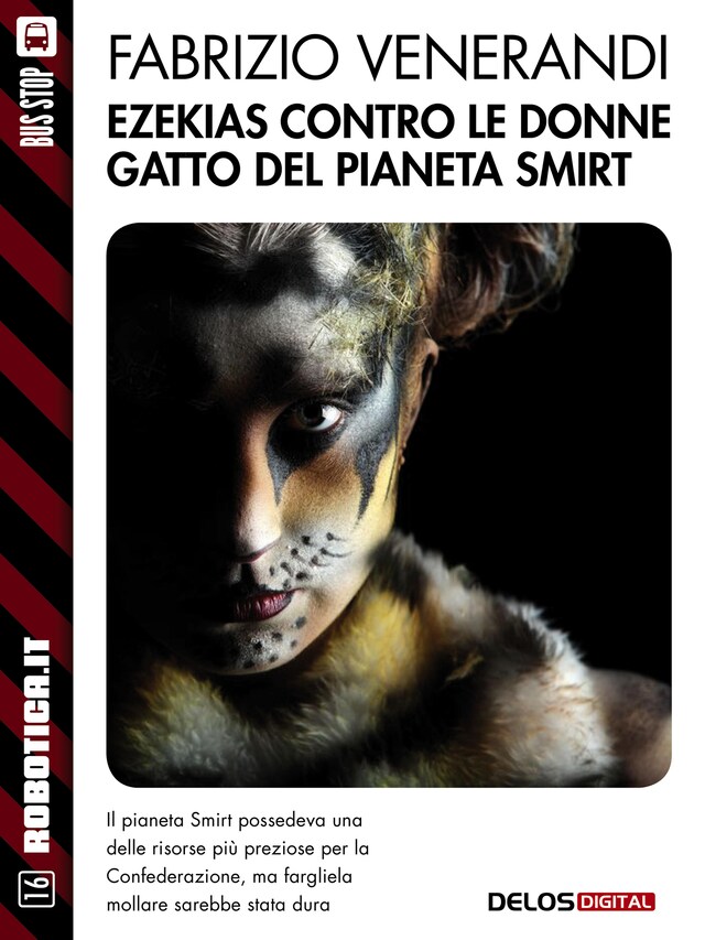 Book cover for Ezekias contro le donne gatto del pianeta Smirt