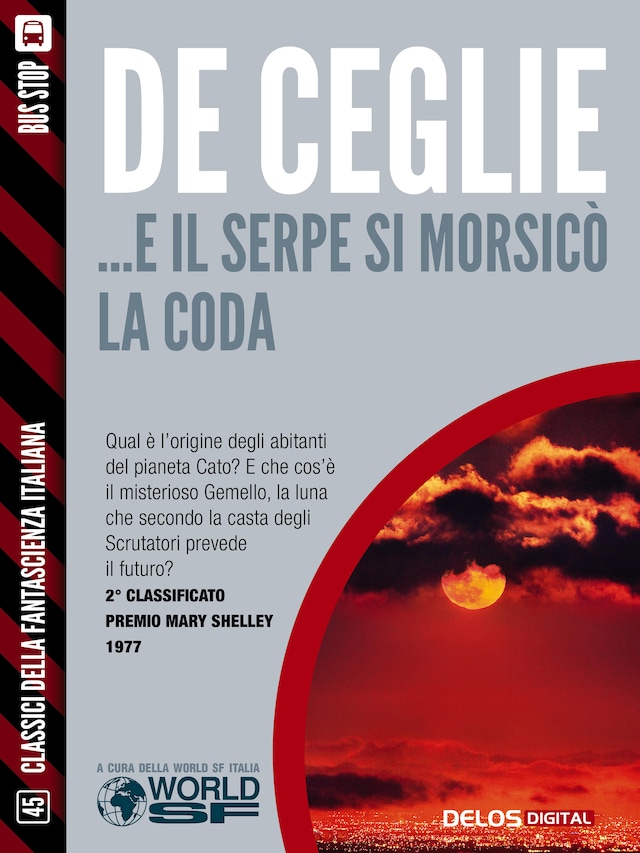 Copertina del libro per E il serpe si morsicò la coda