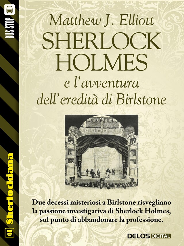 Book cover for Sherlock Holmes e l’avventura dell’eredità di Birlstone