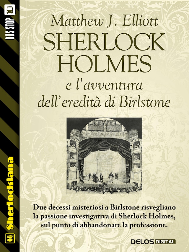 Book cover for Sherlock Holmes e l’avventura dell’eredità di Birlstone