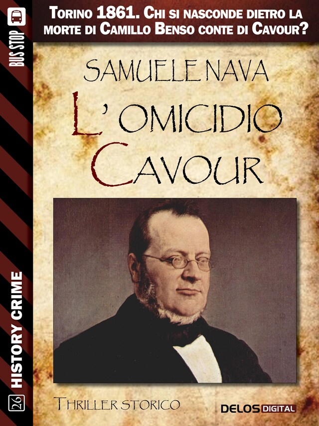 Copertina del libro per L'omicidio Cavour