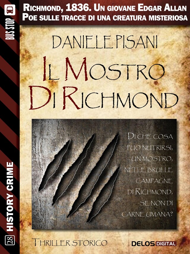 Buchcover für Il mostro di Richmond