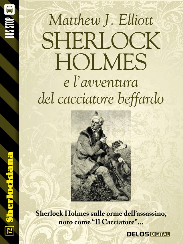 Buchcover für Sherlock Holmes e l’avventura del cacciatore beffardo