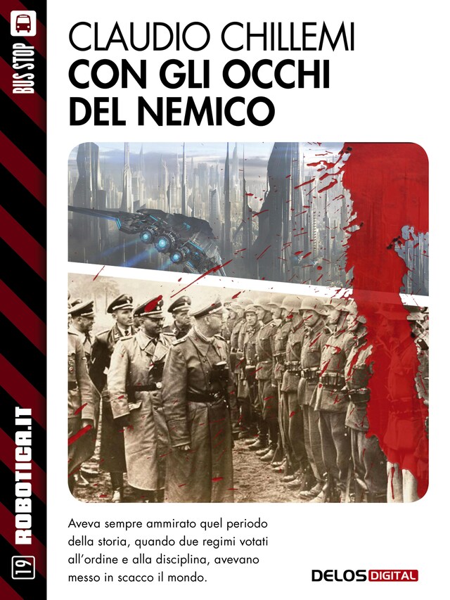 Couverture de livre pour Con gli occhi del nemico