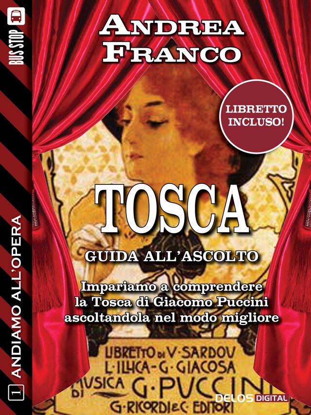 Kirjankansi teokselle Andiamo all'Opera: Tosca