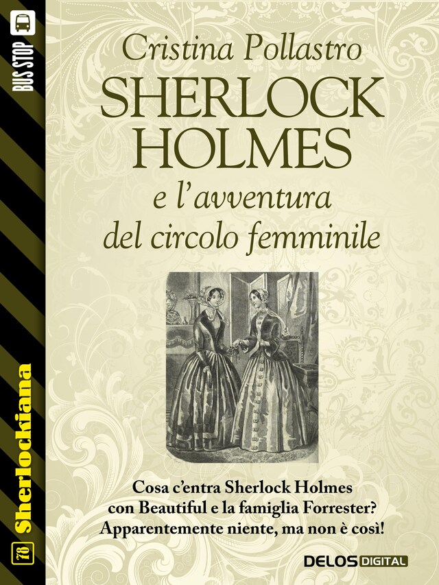 Kirjankansi teokselle Sherlock Holmes e l'avventura del circolo femminile