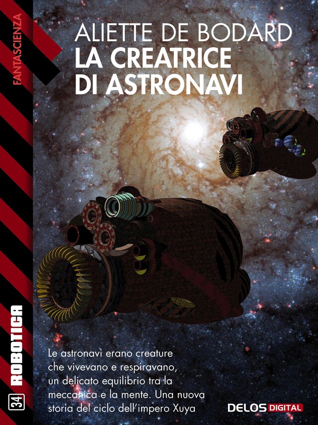 Couverture de livre pour La creatrice di astronavi