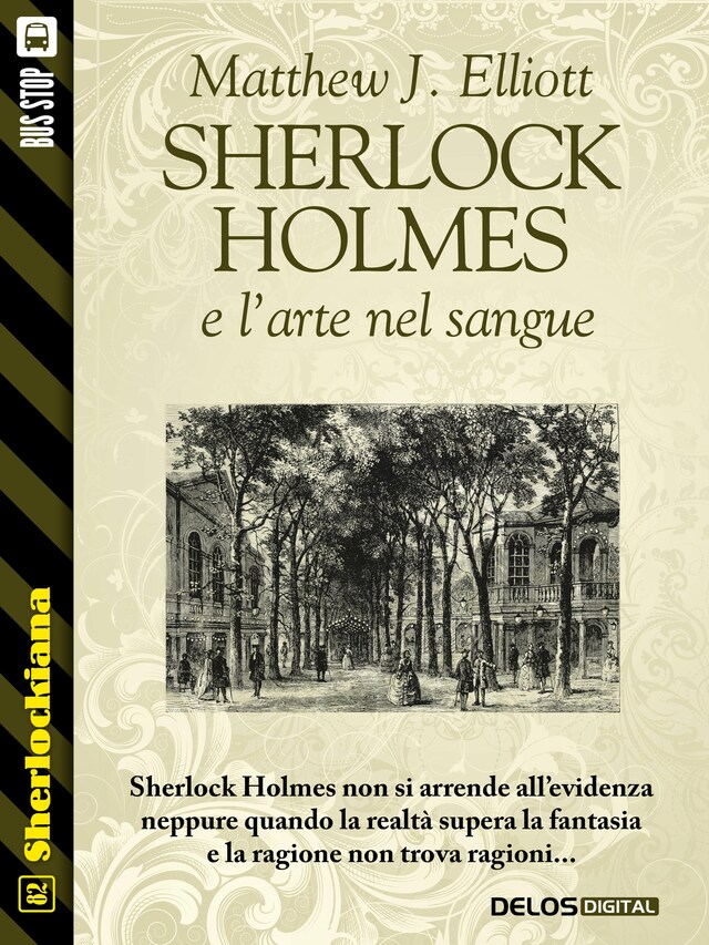 Book cover for Sherlock Holmes e l’arte nel sangue