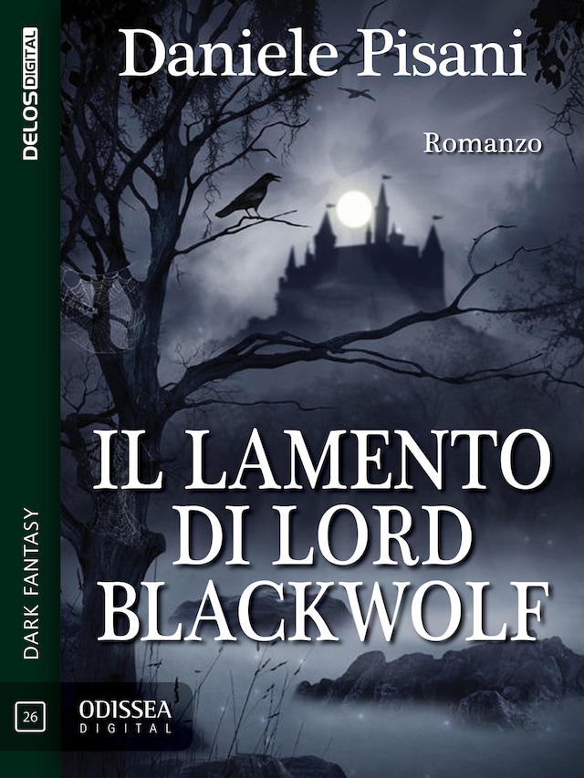 Kirjankansi teokselle Il lamento di Lord Blackwolf