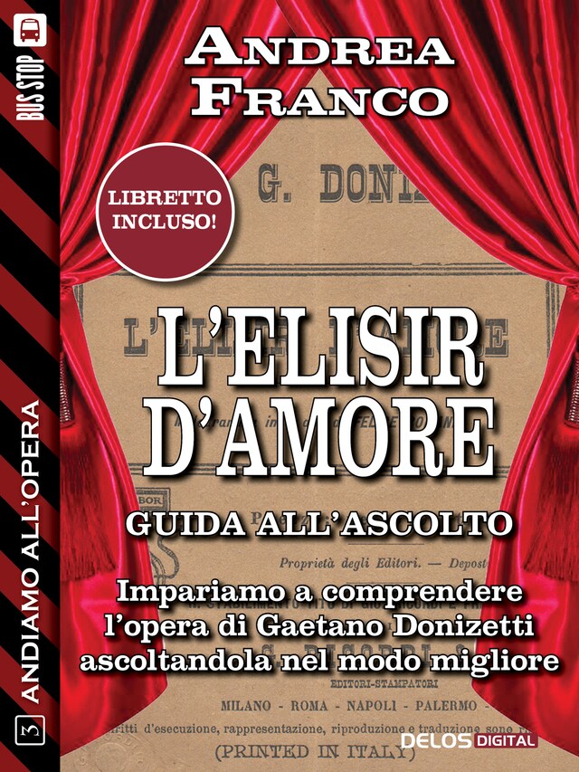 Book cover for L'elisir d'amore