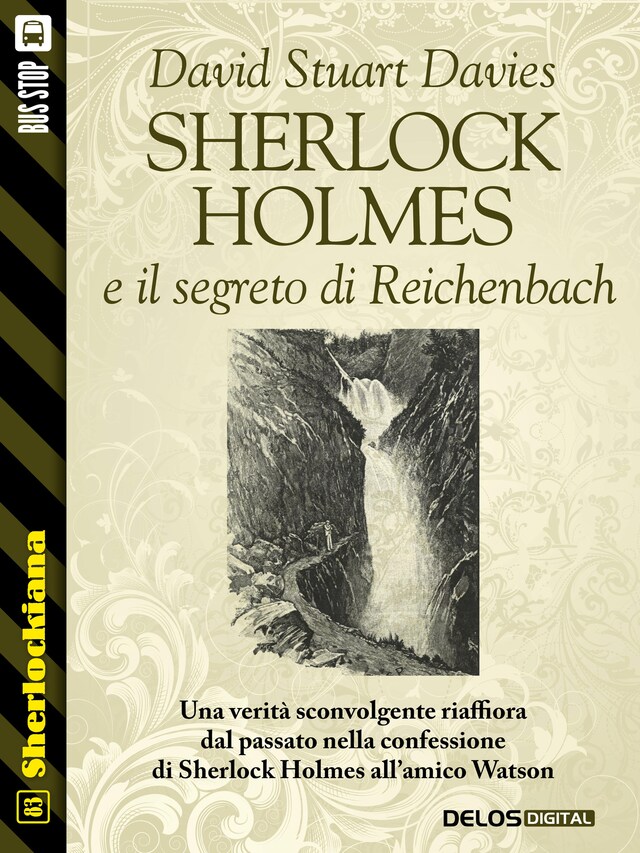 Boekomslag van Sherlock Holmes e il segreto di Reichenbach