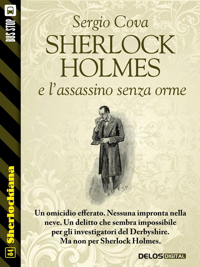 Boekomslag van Sherlock Holmes e l'assassino senza orme