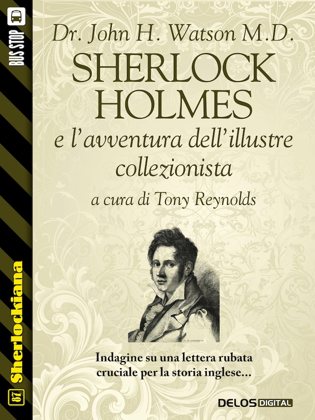 Kirjankansi teokselle Sherlock Holmes e l’avventura dell’illustre collezionista