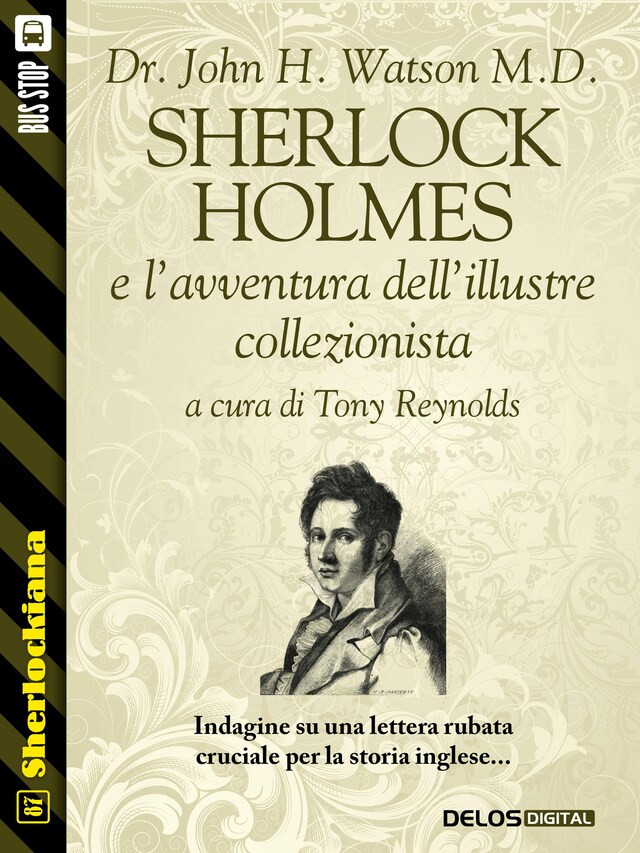 Okładka książki dla Sherlock Holmes e l’avventura dell’illustre collezionista