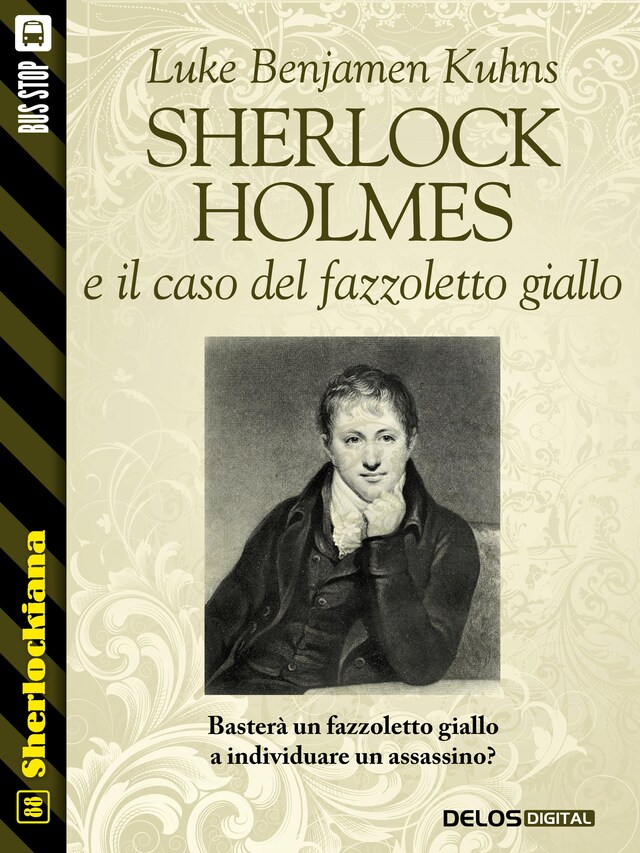 Portada de libro para Sherlock Holmes e il caso del fazzoletto giallo