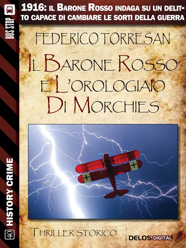 Kirjankansi teokselle Il Barone Rosso e l'orologiaio di Morchies