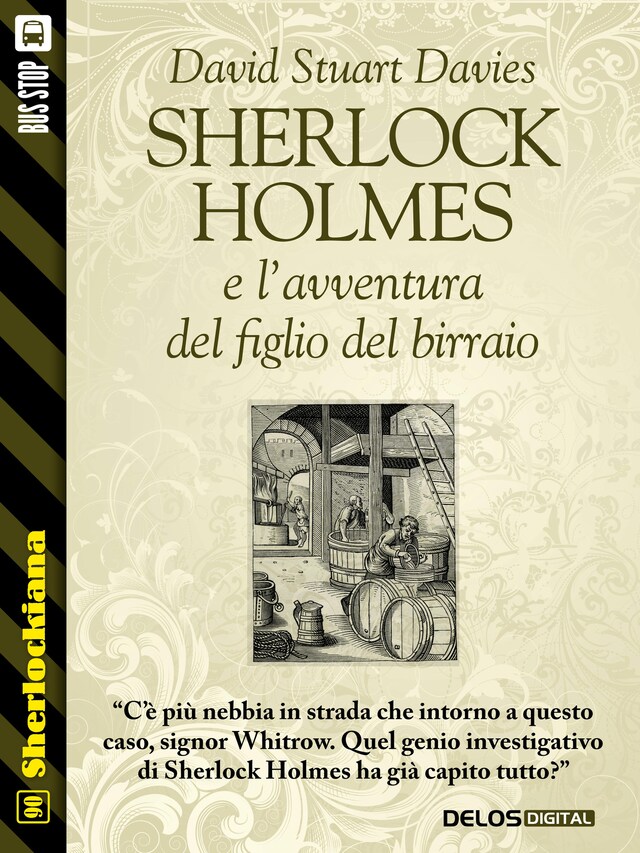 Book cover for Sherlock Holmes e l'avventura del figlio del birraio