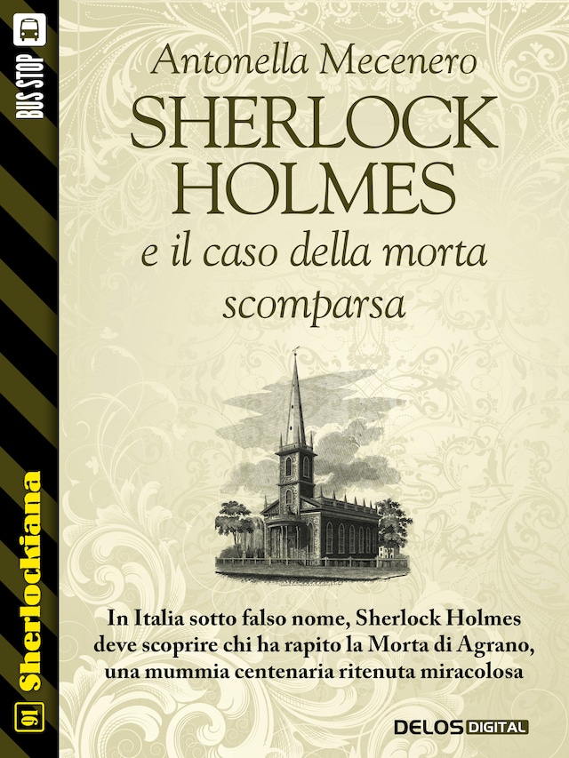 Book cover for Sherlock Holmes e il caso della morta scomparsa