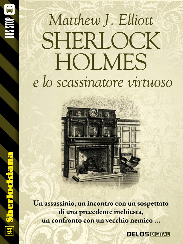 Book cover for Sherlock Holmes e lo scassinatore virtuoso