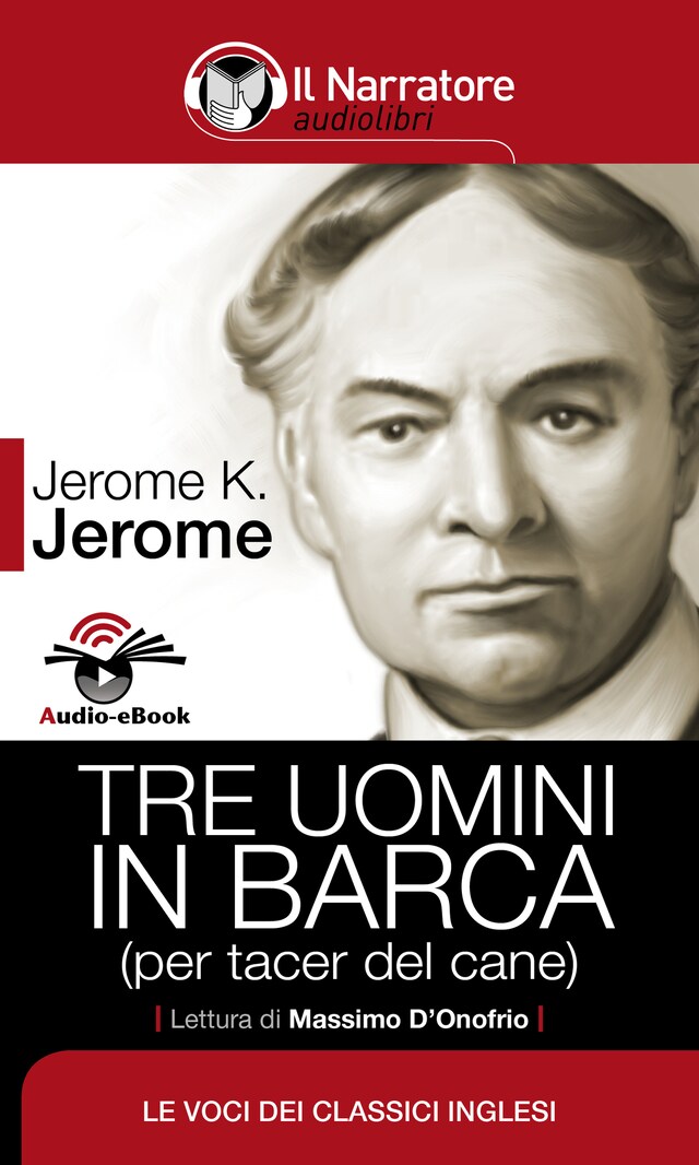 Copertina del libro per Tre uomini in barca (per tacer del cane) (Audio-eBook)