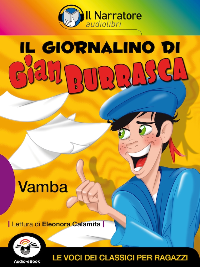 Bogomslag for Il Giornalino di Gian Burrasca (Audio-eBook)