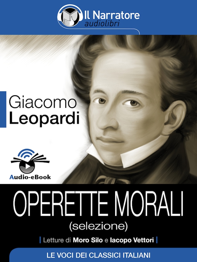 Copertina del libro per Operette morali (selezione) (Audio-eBook)