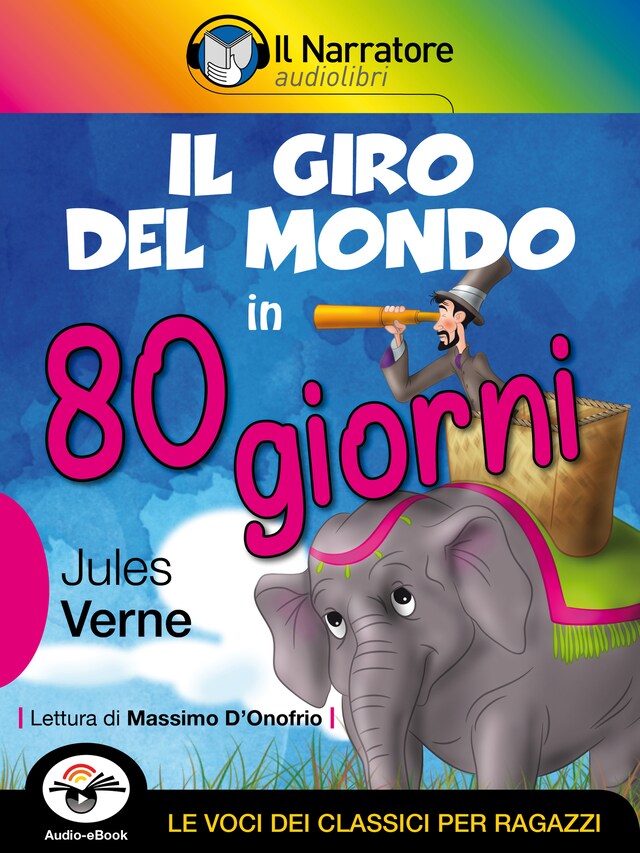 Book cover for Il giro del mondo in 80 giorni (Audio-eBook)