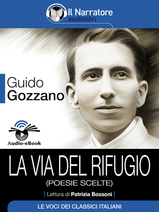 Book cover for La via del rifugio (poesie scelte) Audio-eBook
