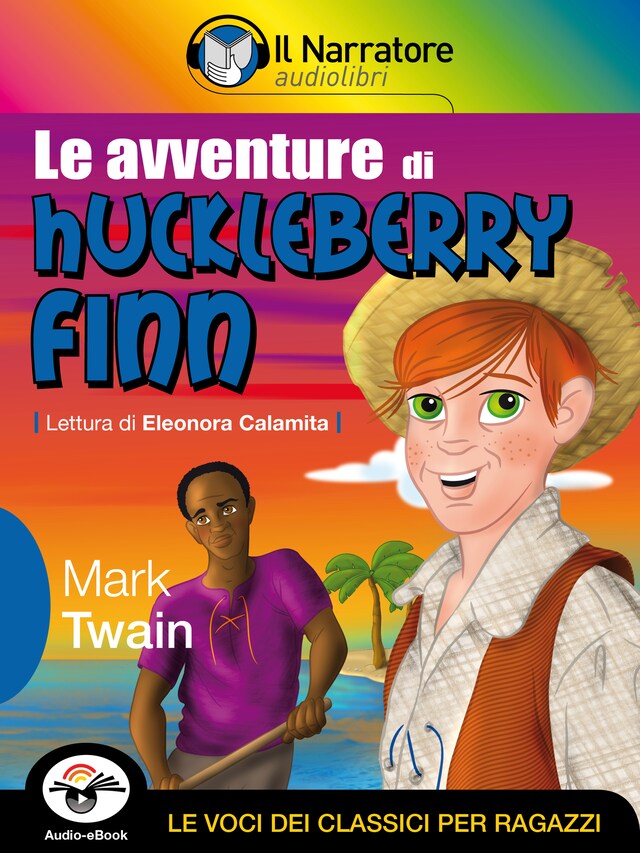 Book cover for Le avventure di Huckleberry Finn (Audio-eBook)