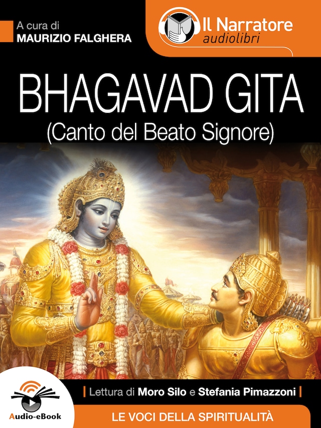 Kirjankansi teokselle Bhagavad Gita (Canto del Beato Signore) (Audio-eBook)