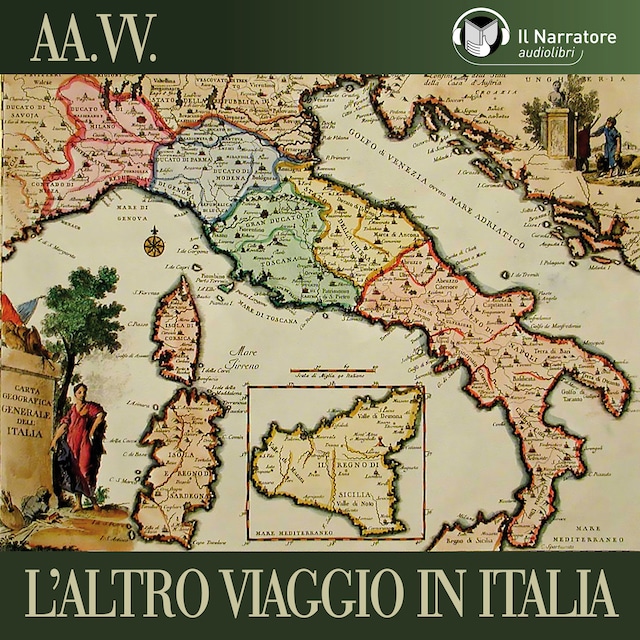 Couverture de livre pour L'altro viaggio in Italia