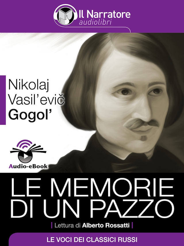 Book cover for Le memorie di un pazzo (Audio-eBook)